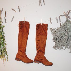 Rich Brown Zigi Soho Knee-High Boots